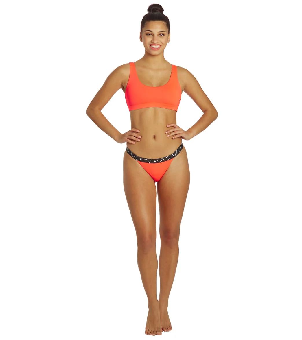 Nike Women's Logo Tape Banded Bikini Bottom - Image 12