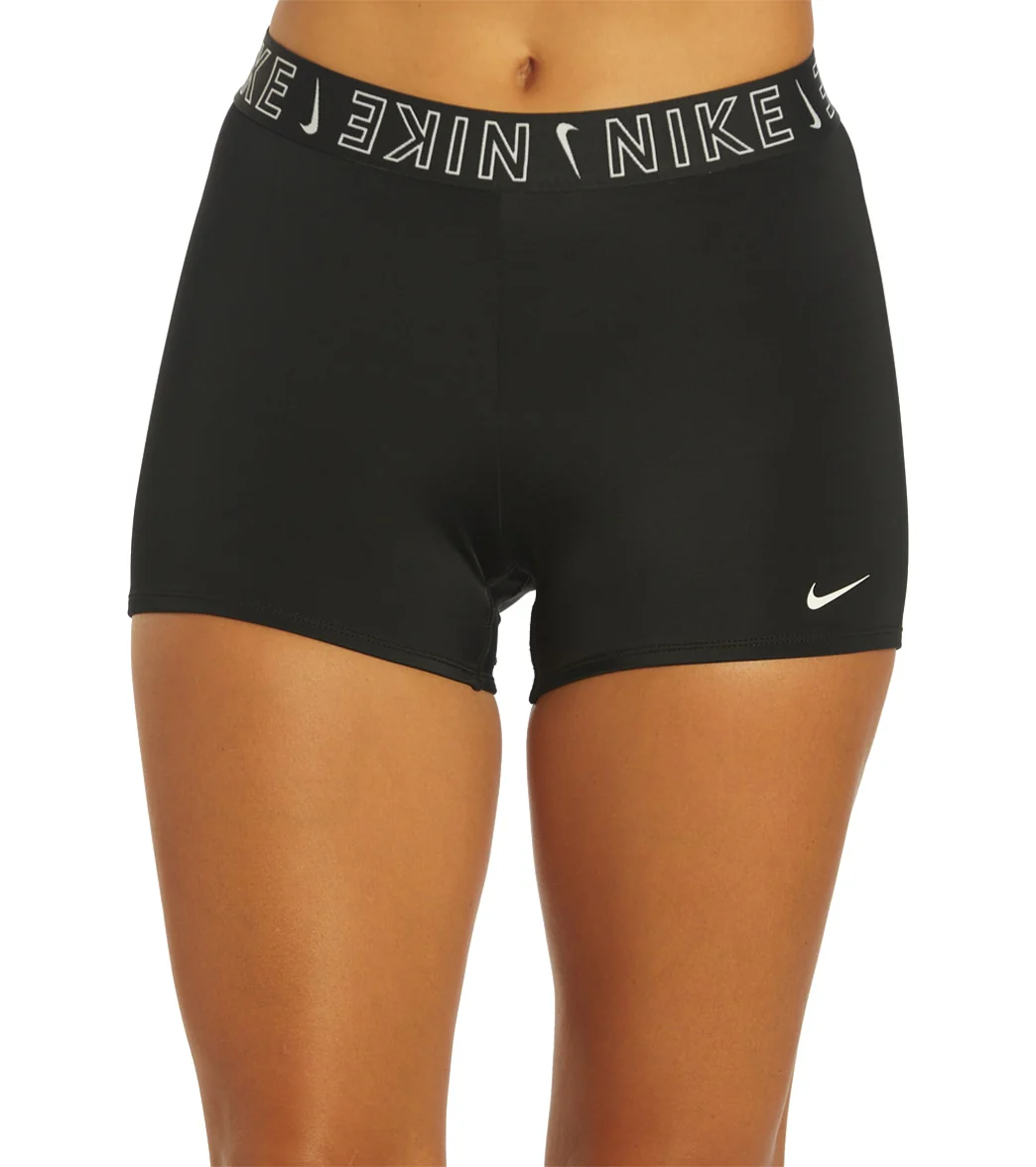 Nike Women's Logo Tape Kick Swim Shorts - Image 8