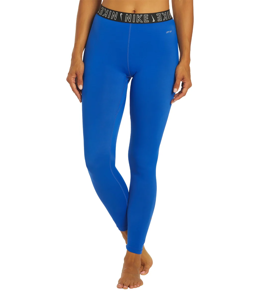 Nike Women's Logo Tape Swim Leggings