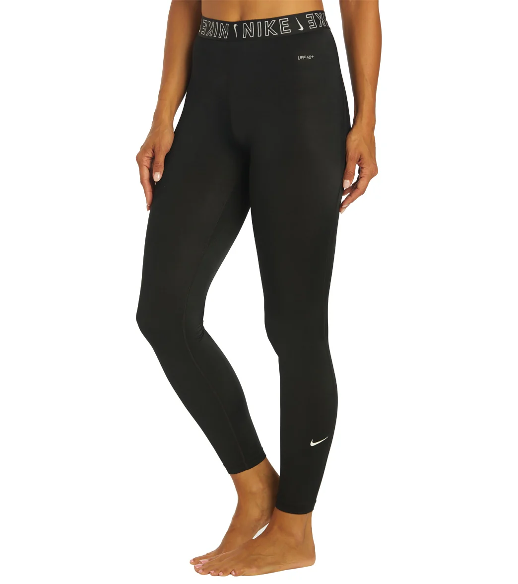 Nike Women's Logo Tape Swim Leggings - Image 12