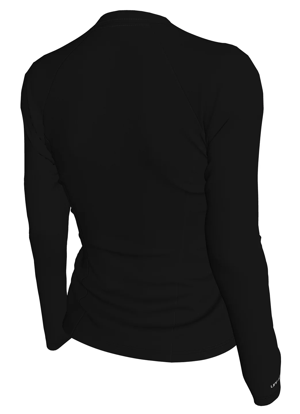 Nike Women's Long Sleeve Zip Hydro Rash Guard - Image 5