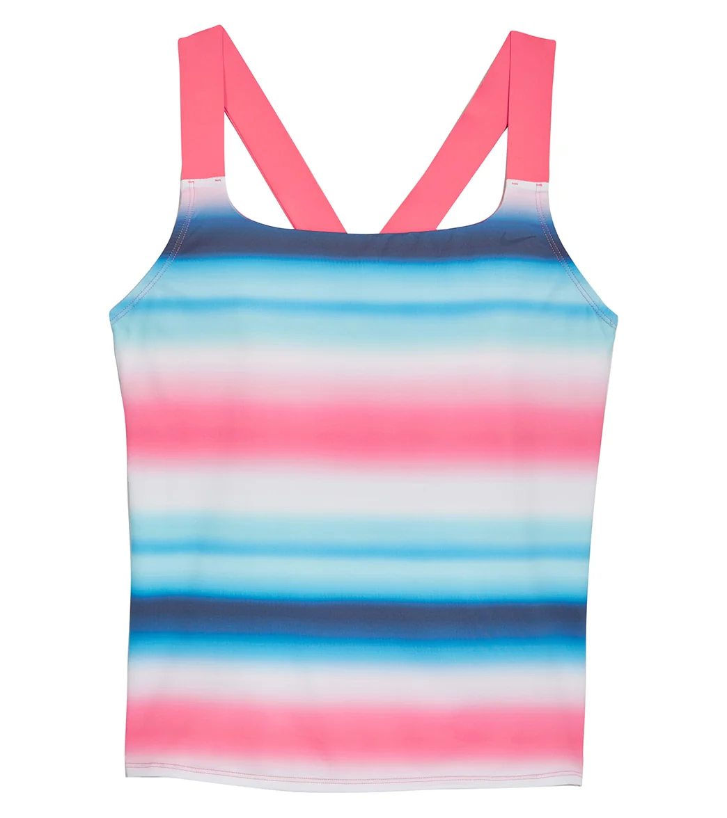 Nike Women's Plus Size V Back Tankini Top - Image 4