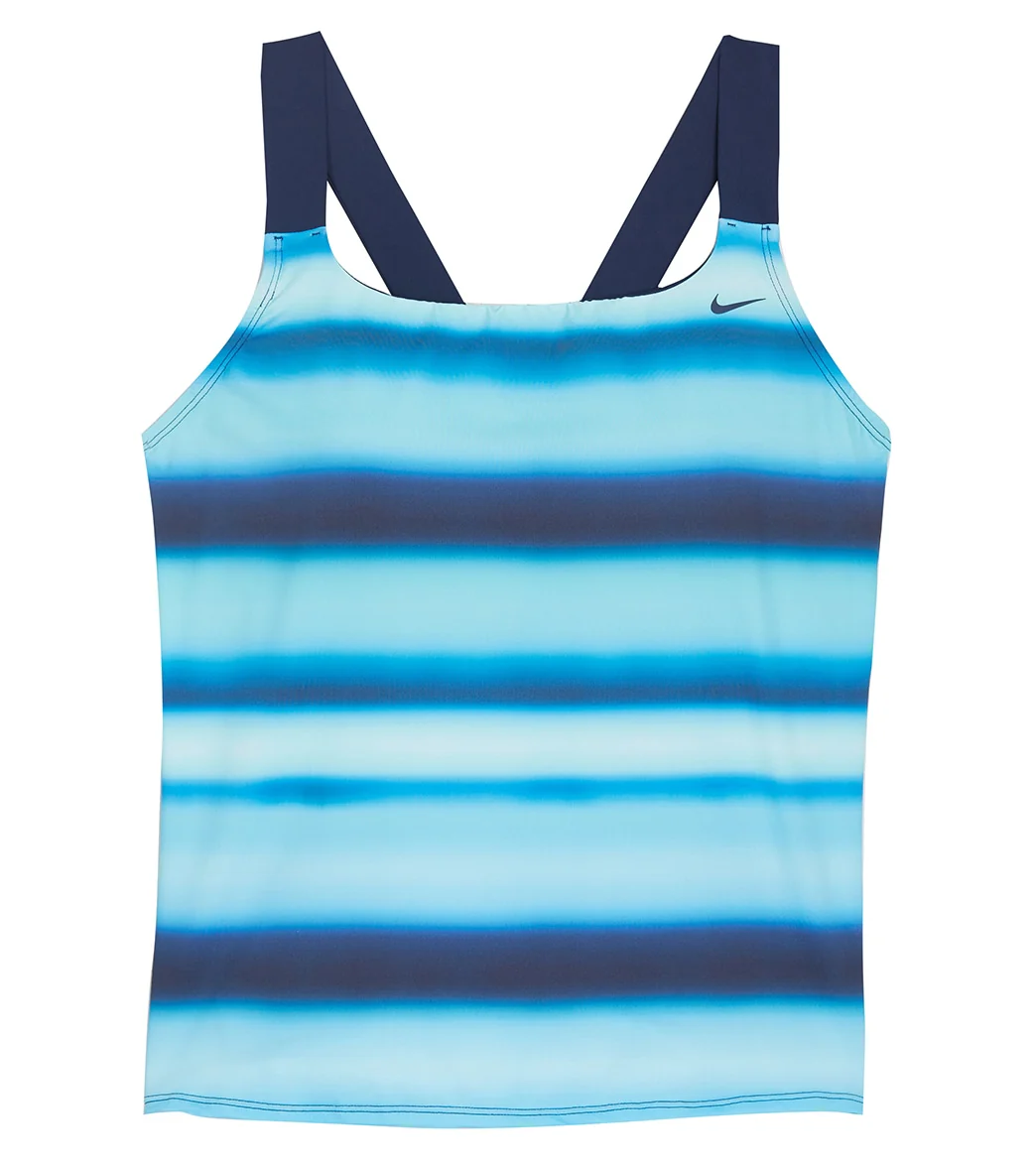 Nike Women's Plus Size V Back Tankini Top - Image 9