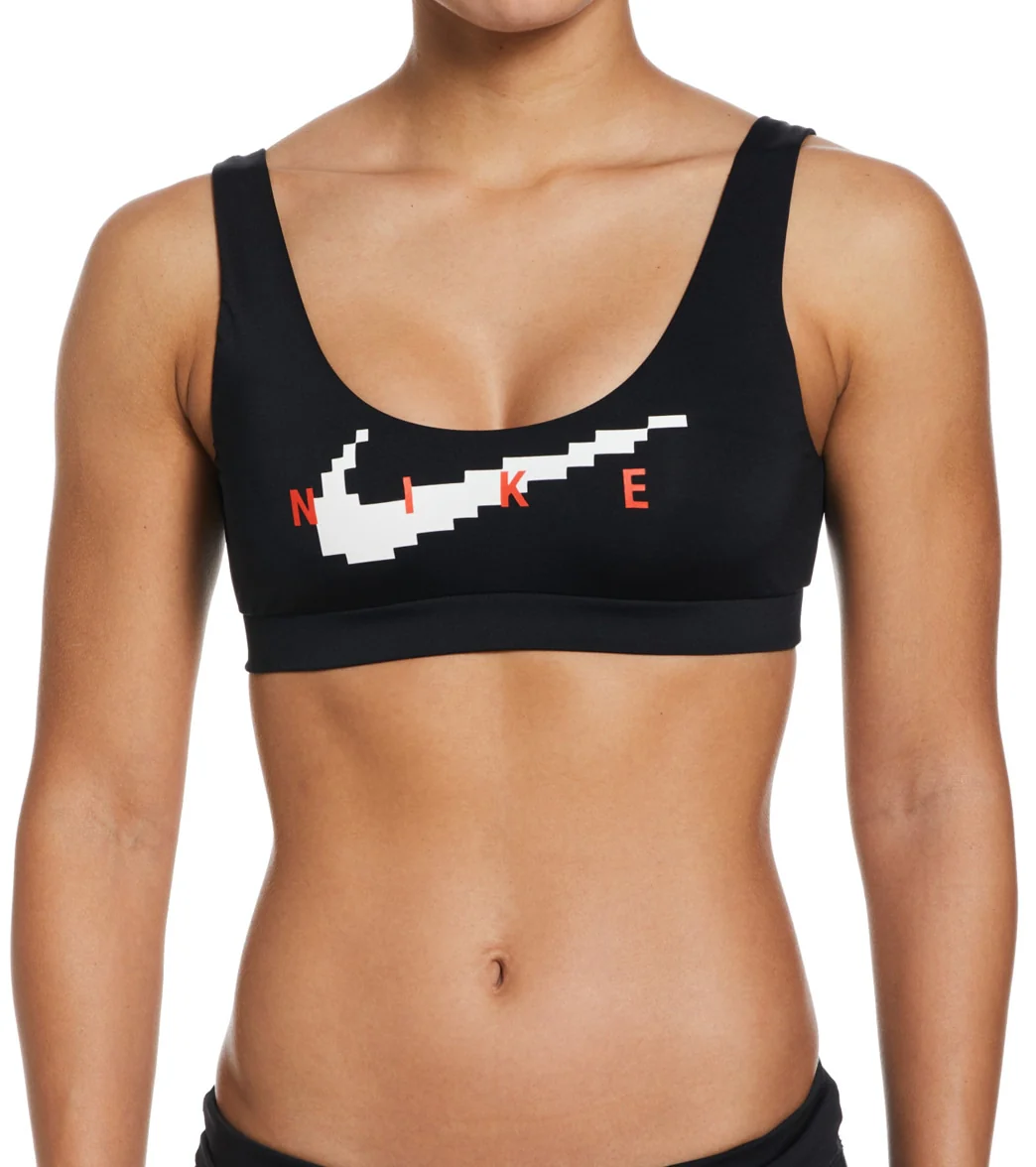 Nike Women's Scoop Neck Bikini Top - Image 6