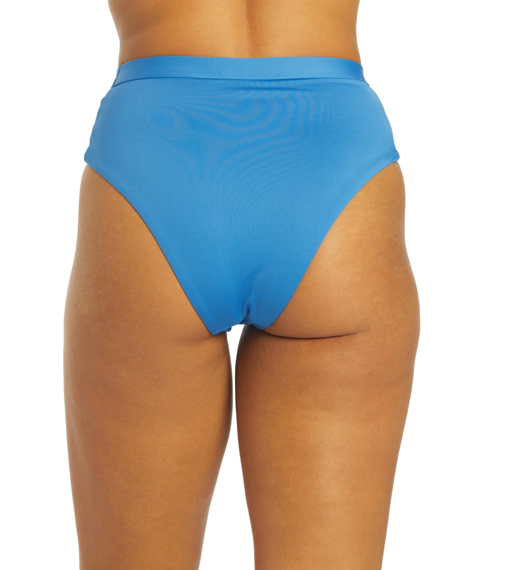 Nike Women's Sneakerkini High Waist Cheeky Bikini Bottom - Image 29