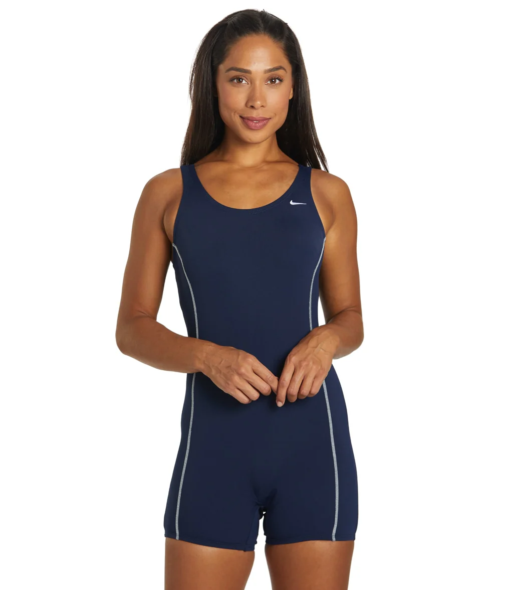 Nike Women's Solid Polyester One Piece Unitard