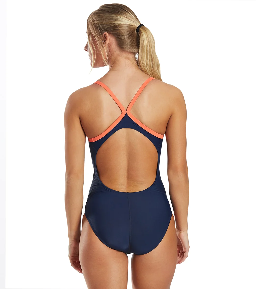 Nike Women's Solid Racerback One Piece Swimsuit - Image 24