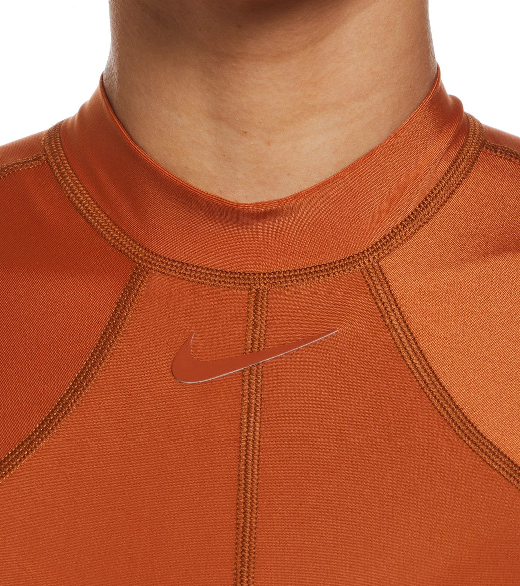 Nike Women's Solid Victory Long Sleeve One Piece Swimsuit - Image 4