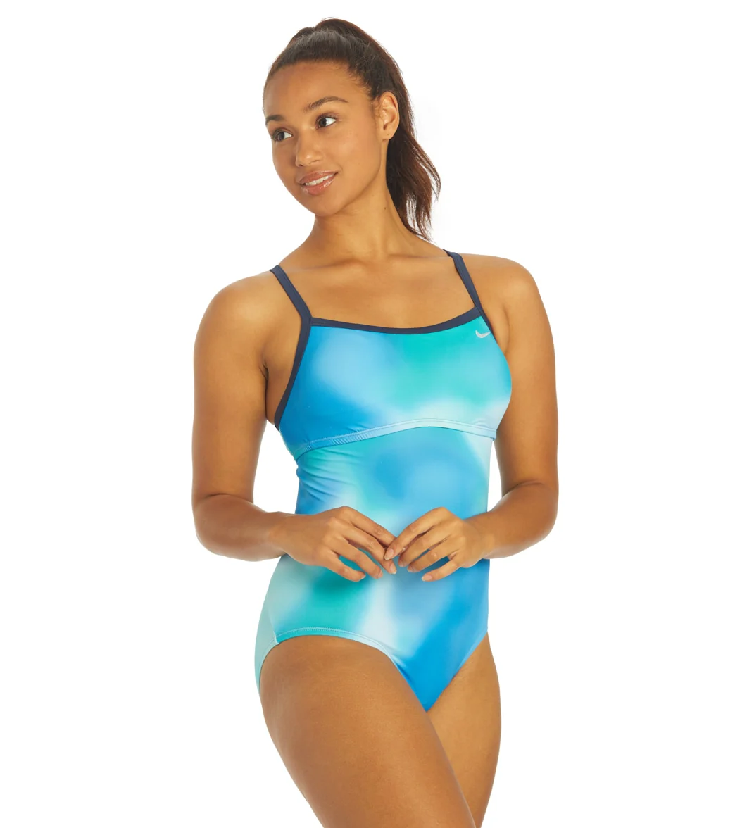 Nike Women's Spectrum Racerback One Piece Swimsuit - Image 9