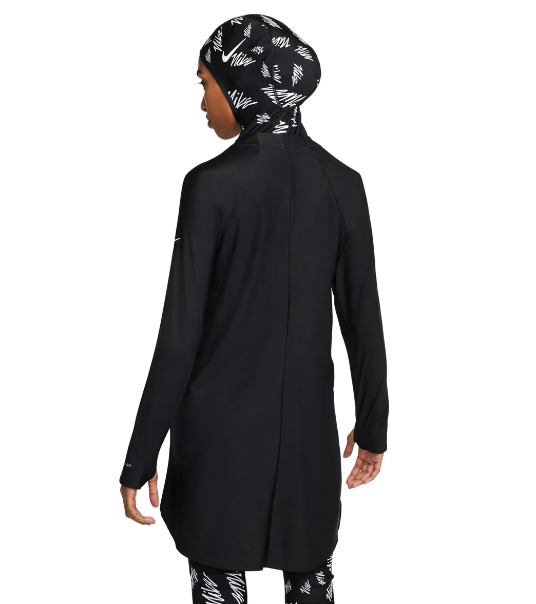 Nike Women's Victory Logo Full Coverage Swim Tunic - Image 16