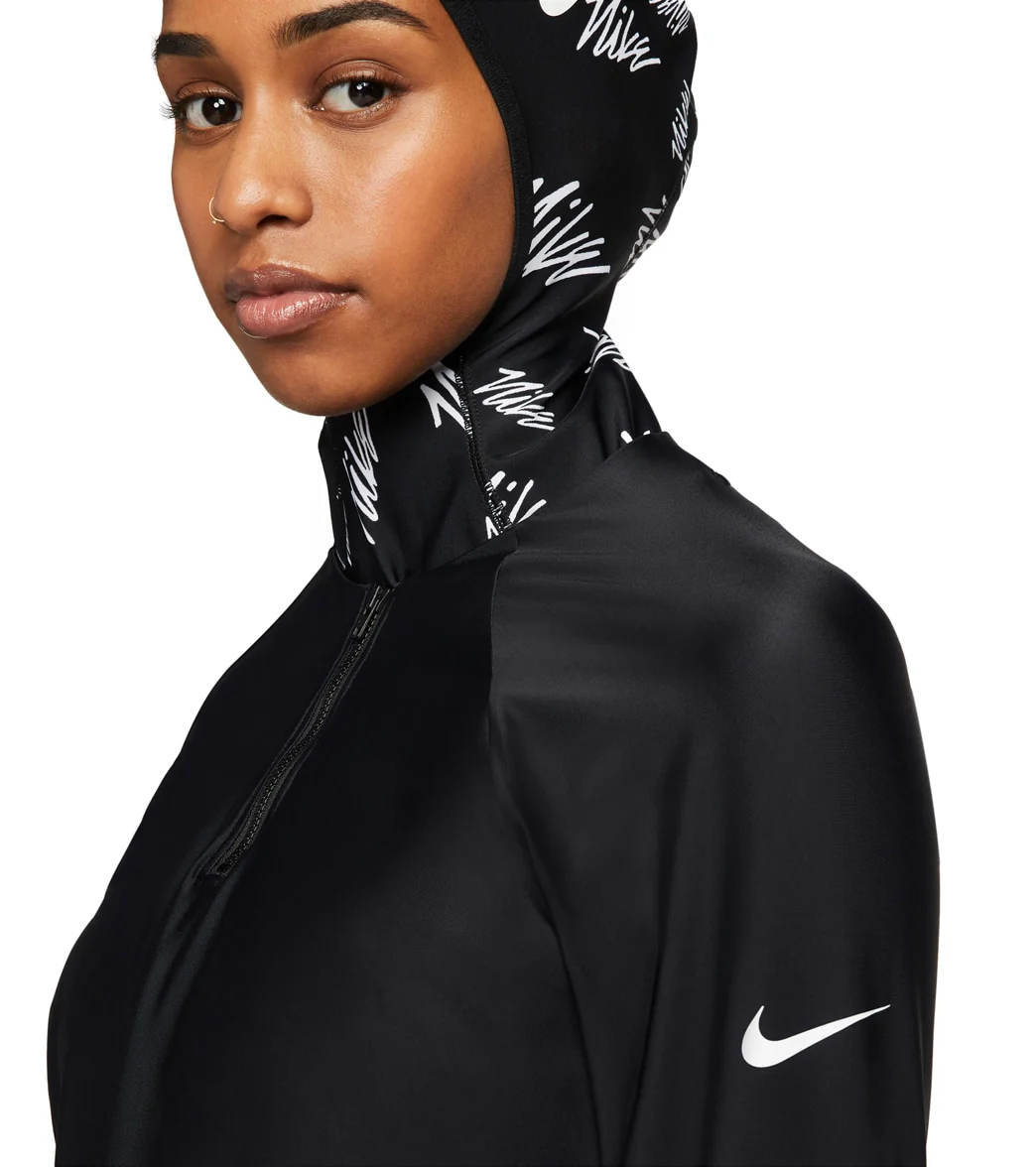 Nike Women's Victory Logo Full Coverage Swim Tunic - Image 17