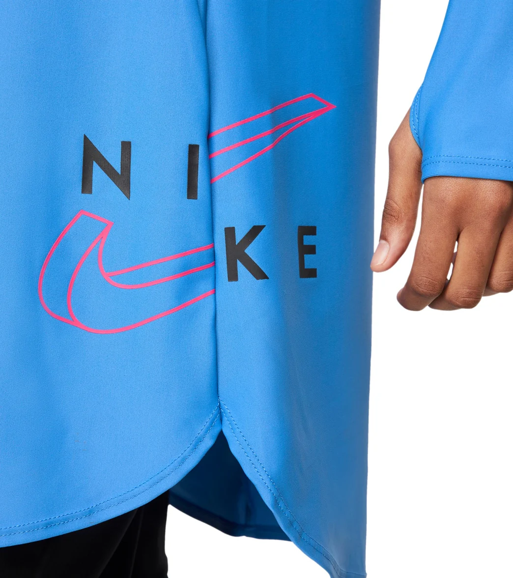 Nike Women's Victory Logo Full Coverage Swim Tunic - Image 28