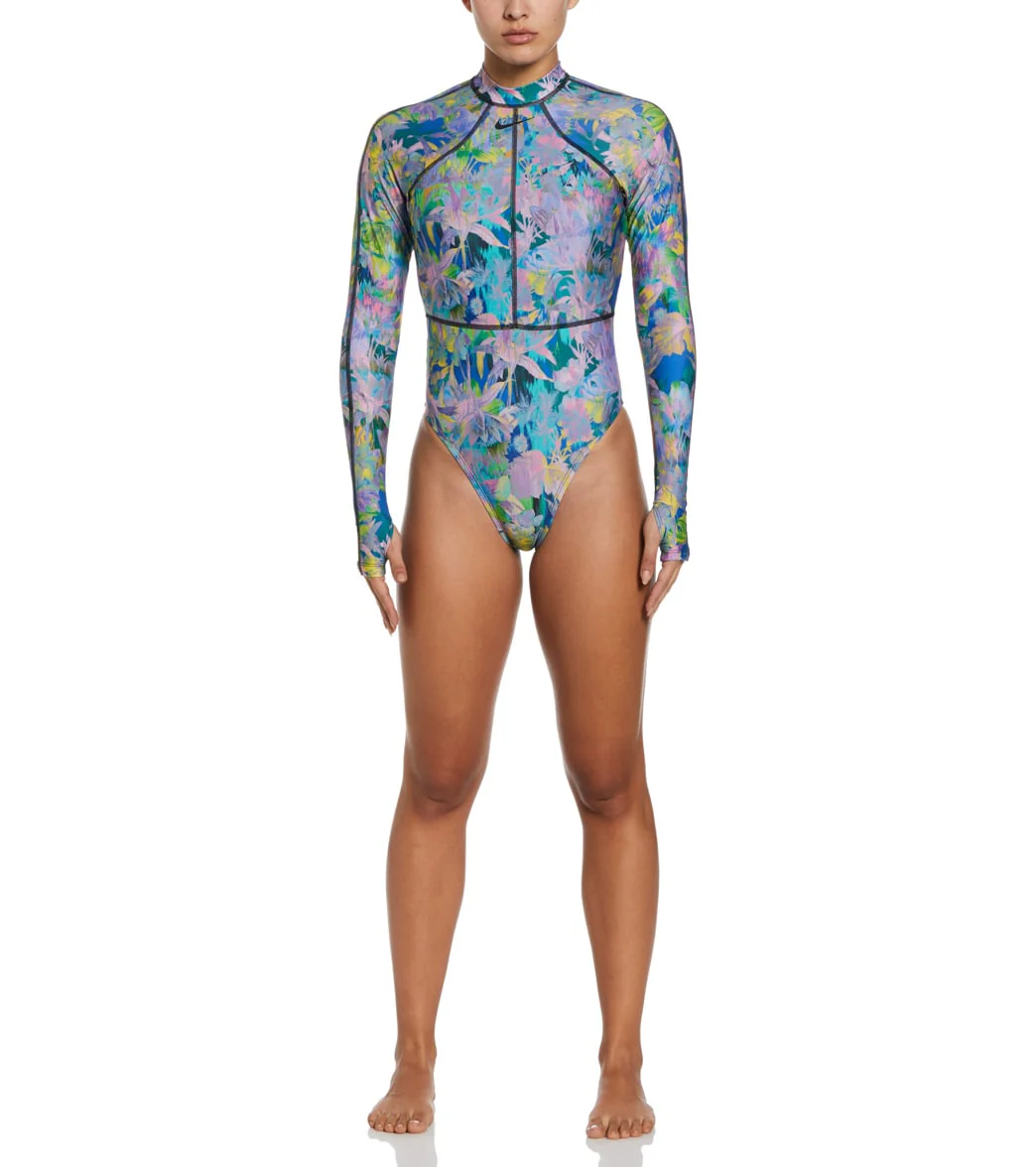 Nike Women's Victory Long Sleeve One Piece Swimsuit - Image 3