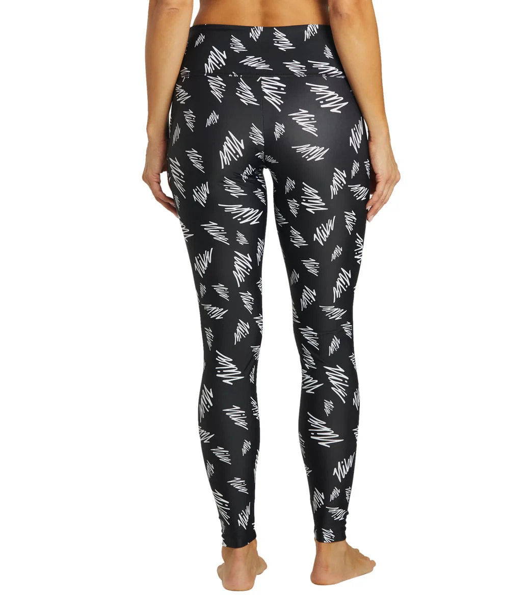 Nike Women's Victory Print Swim Slim Leggings - Image 3