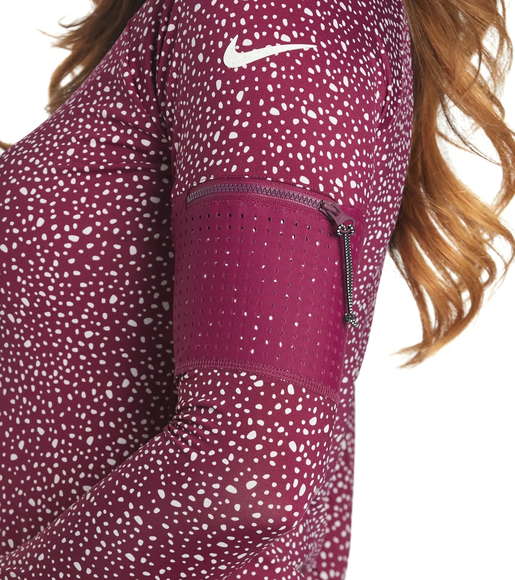 Nike Women's Water Dots L/S Hydroguard - Image 12