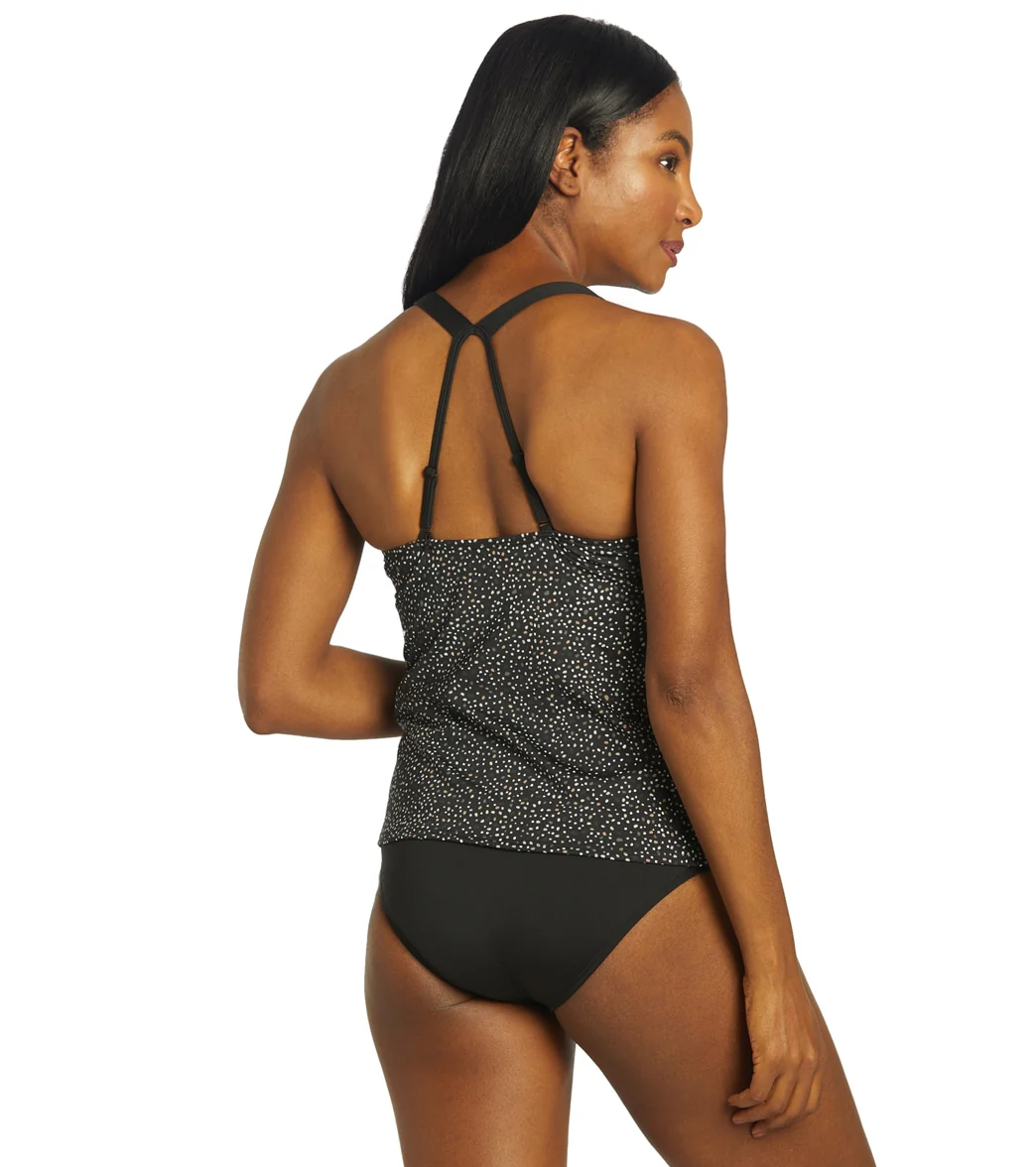 Nike Women's Water Dots V-Neck Tankini Top - Image 17