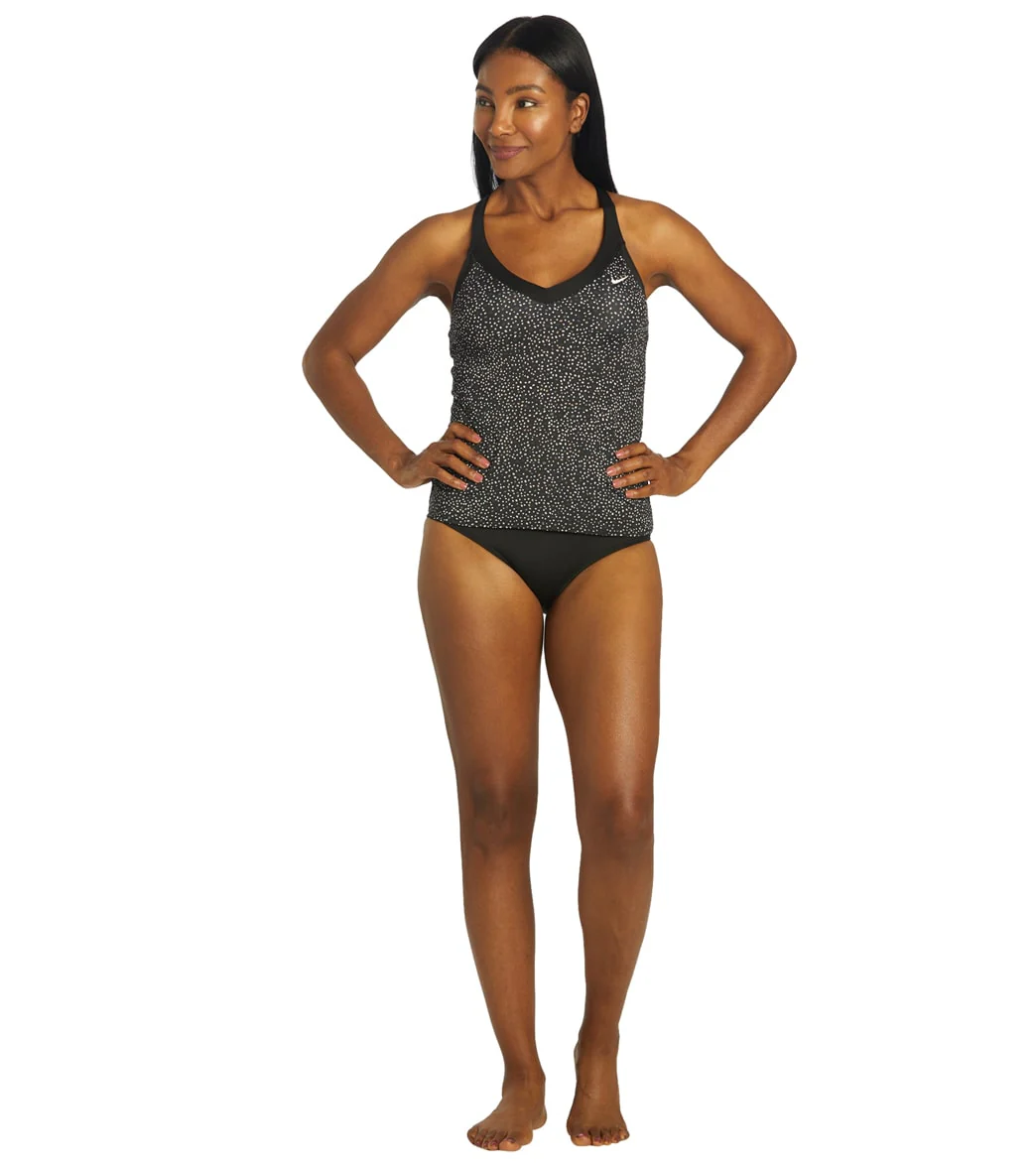 Nike Women's Water Dots V-Neck Tankini Top - Image 18