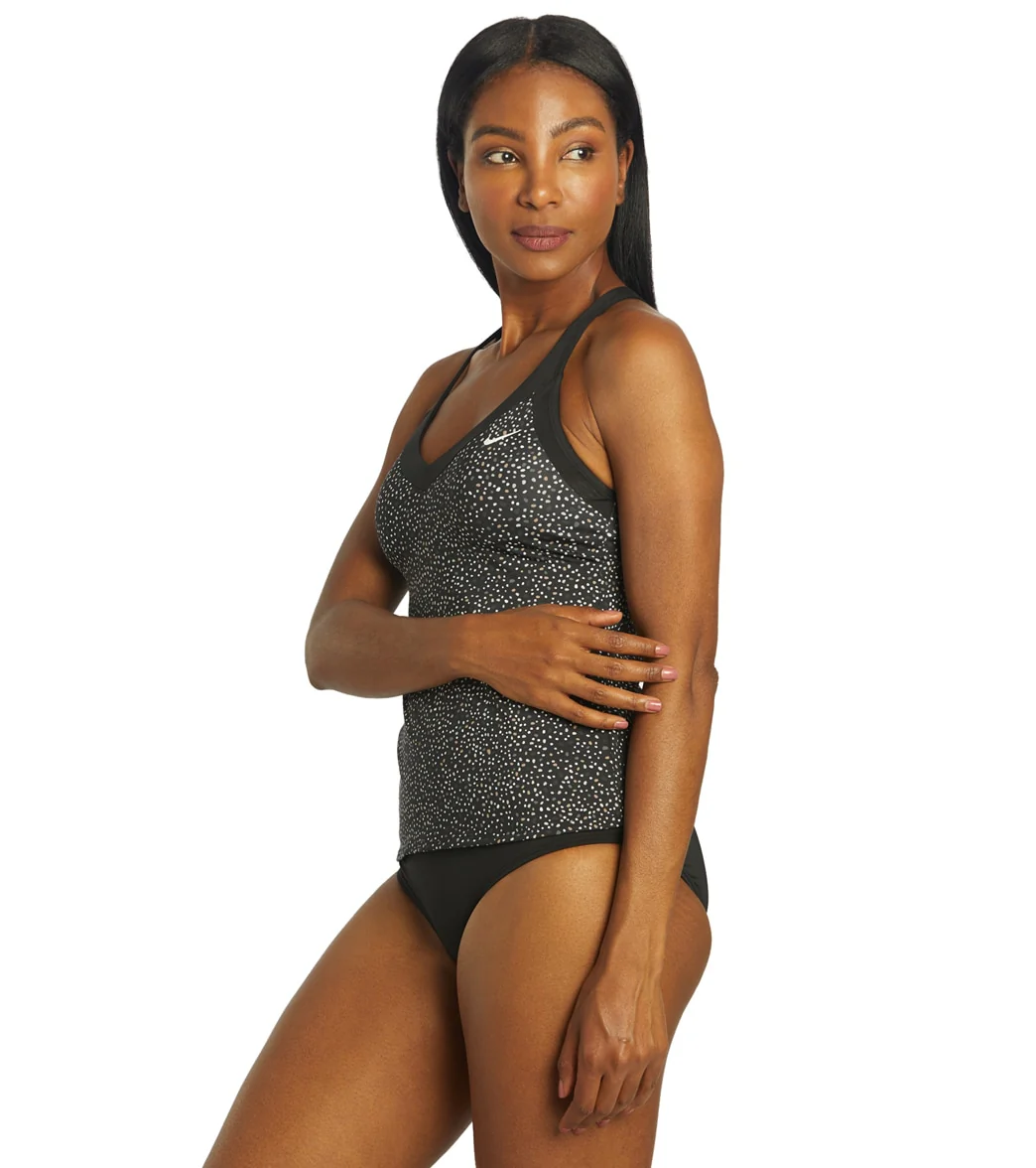Nike Women's Water Dots V-Neck Tankini Top - Image 19