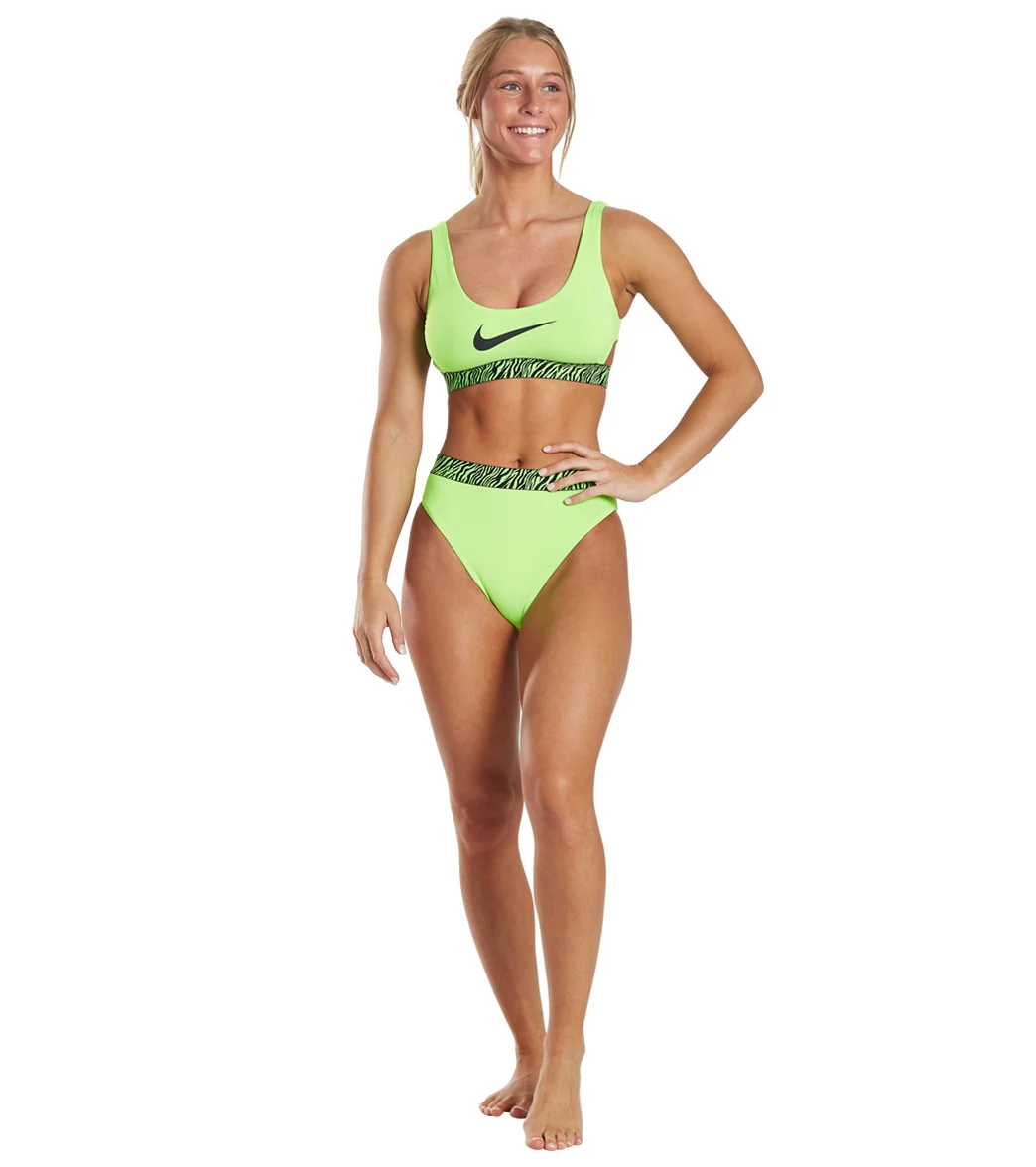 Nike Women's Wild High Waist Bikini Bottom - Image 11