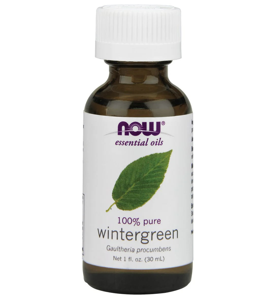 NOW 100% Pure Wintergreen Oil 1 oz