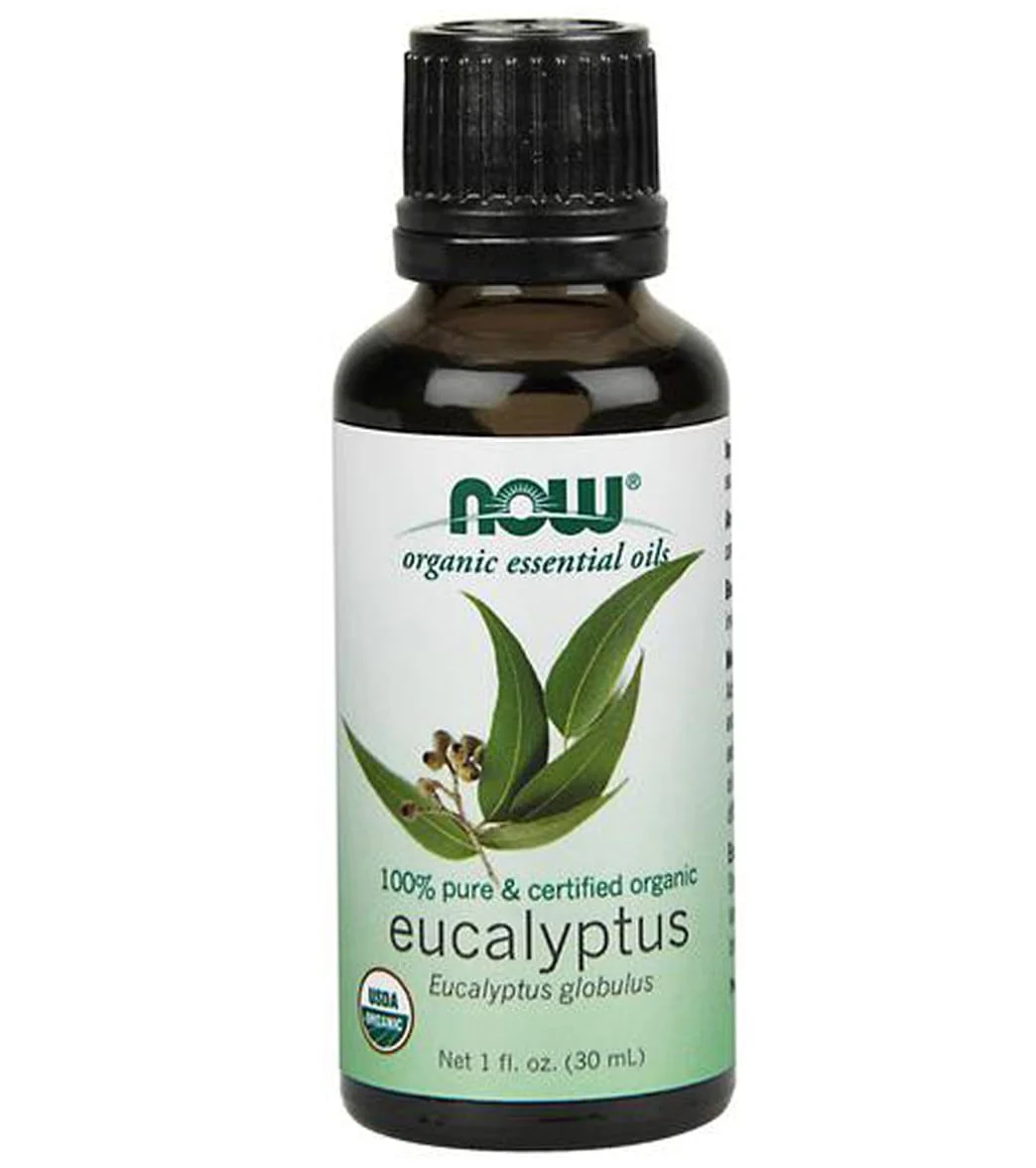NOW Organic Eucalyptus Essential Oil 1 oz