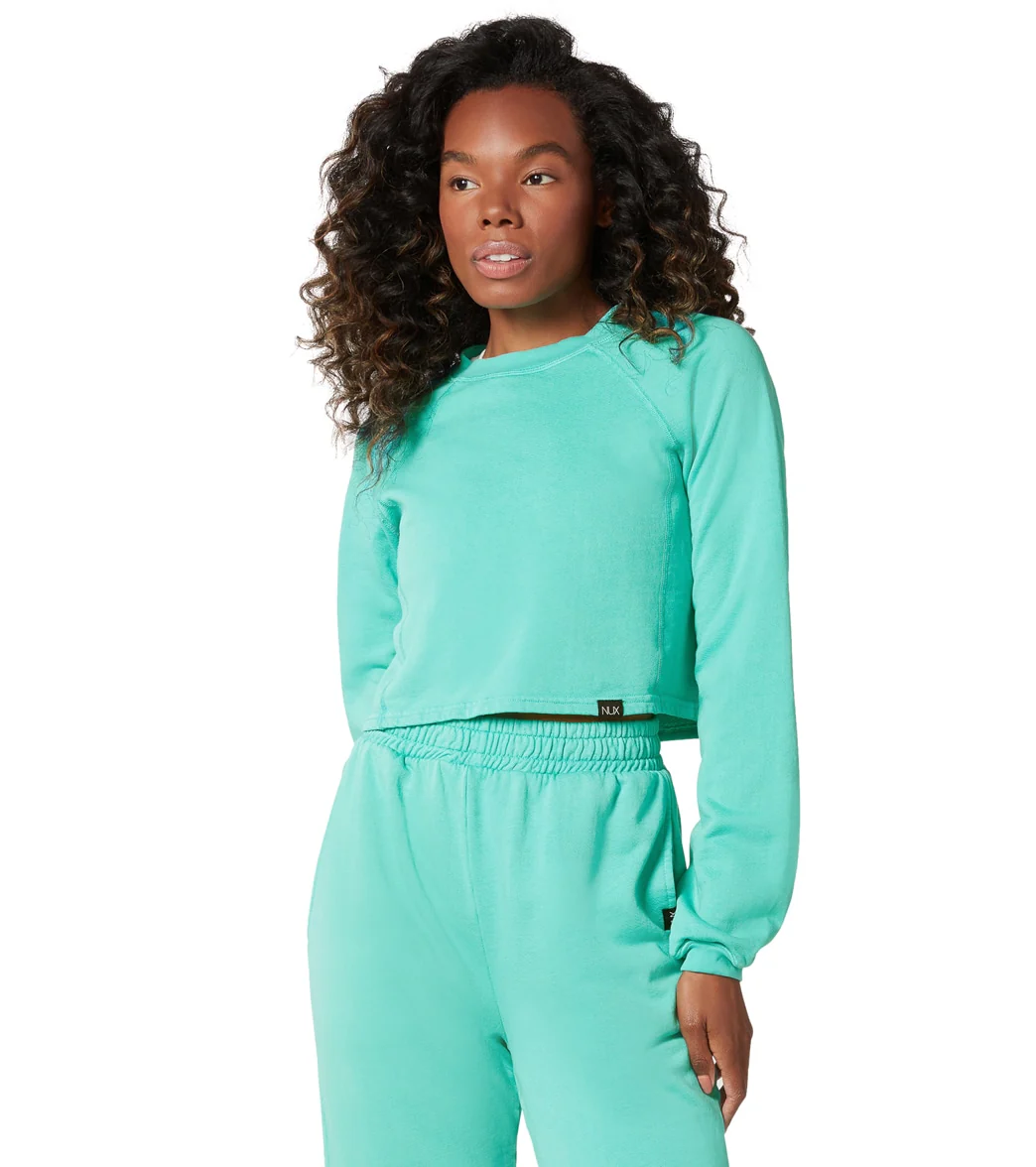 NUX Don't Stop Organic Crop Pullover - Image 18