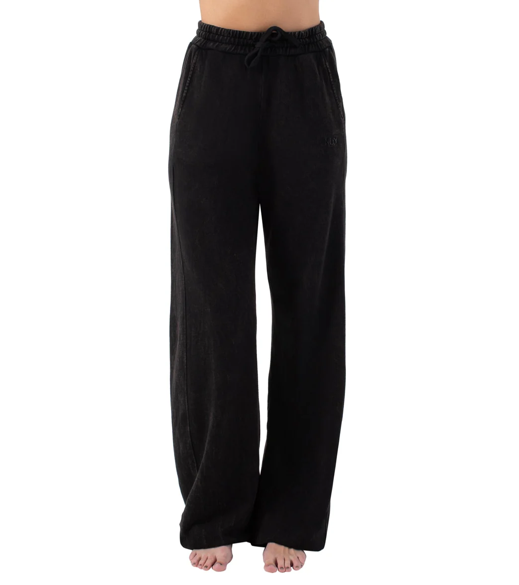 NUX Mineral Wash Terry Bootcut Pants - Image 6