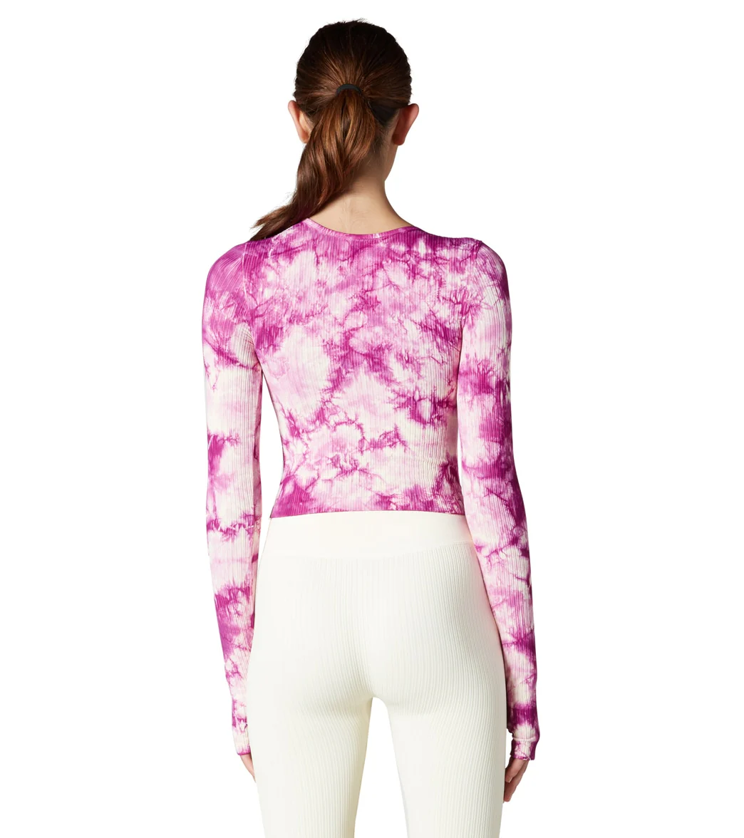 NUX Peek A Boo Rib Long Sleeve - Image 3