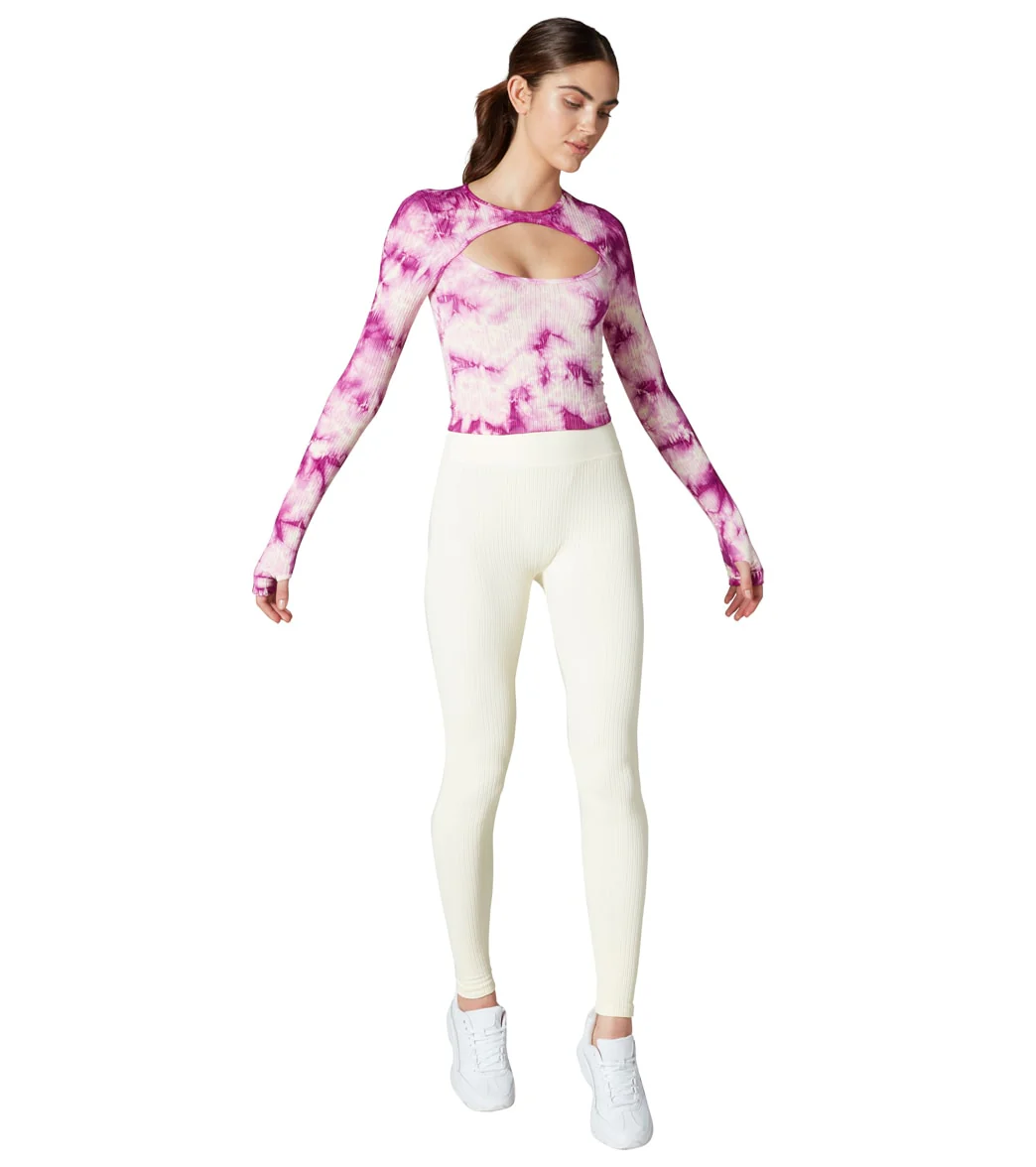 NUX Peek A Boo Rib Long Sleeve - Image 4