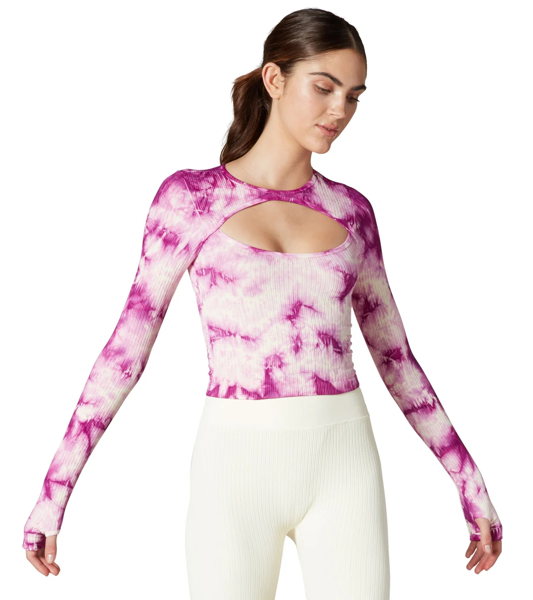 NUX Peek A Boo Rib Long Sleeve - Image 8