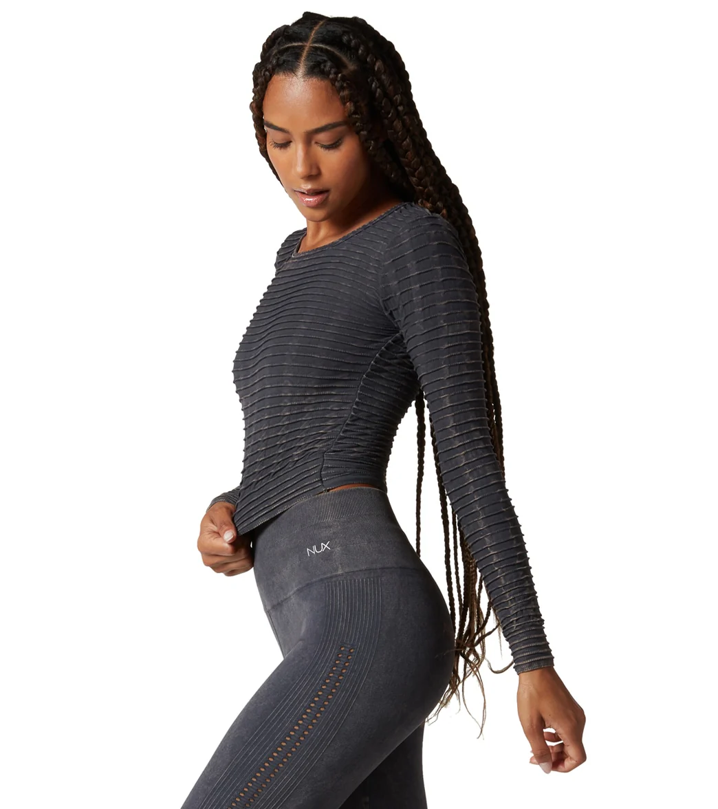 NUX Pucker Up Long Sleeve Mineral Wash - Image 13