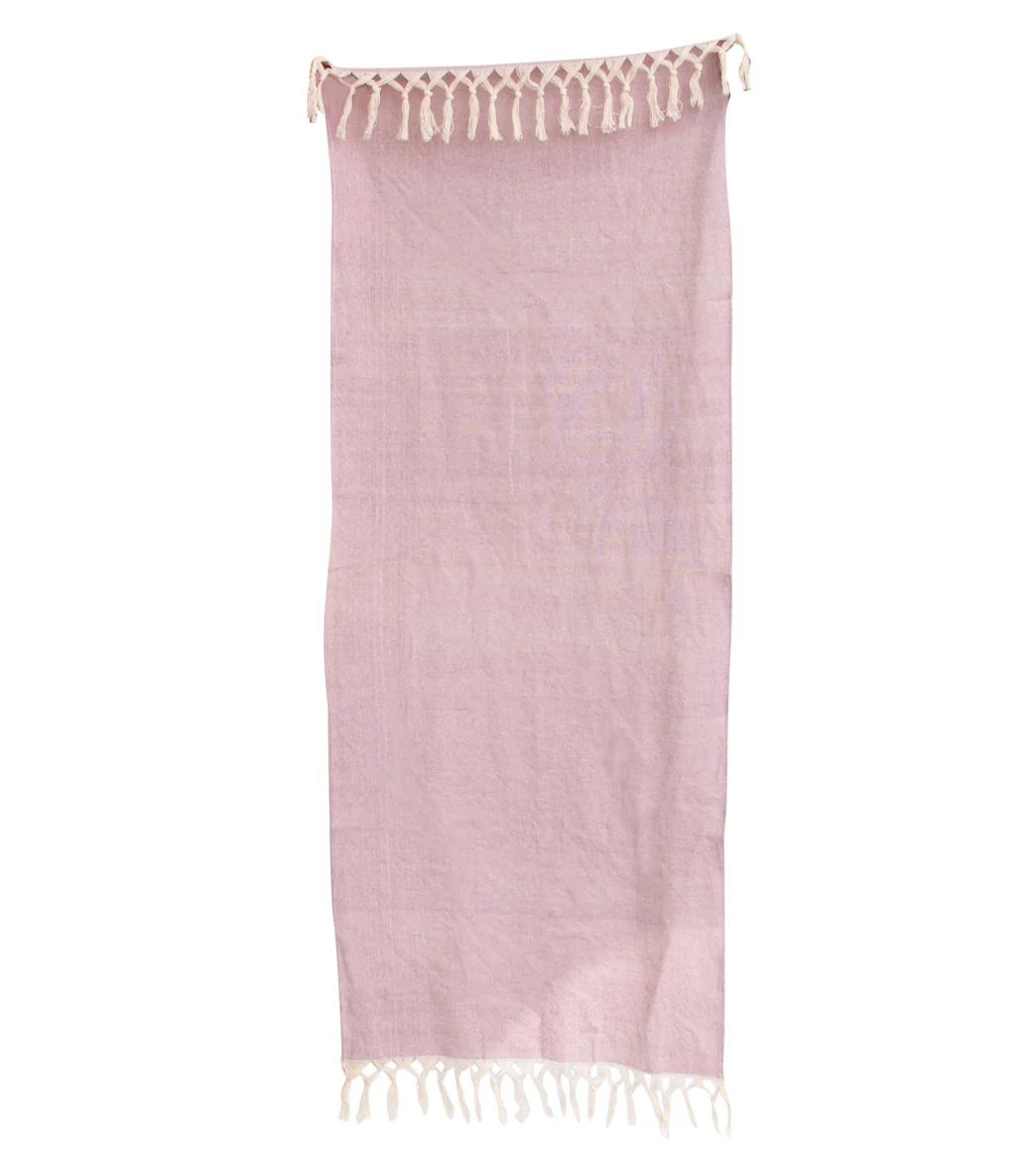 Oko Living Naturally Dyed Herbal Yoga Mat Towel - Image 15