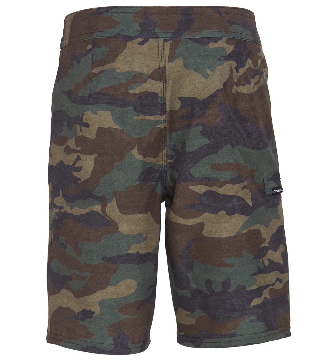 O'Neill Boys' 17" Hyperfreak Camo Board Shorts (Big Kid) - Image 2