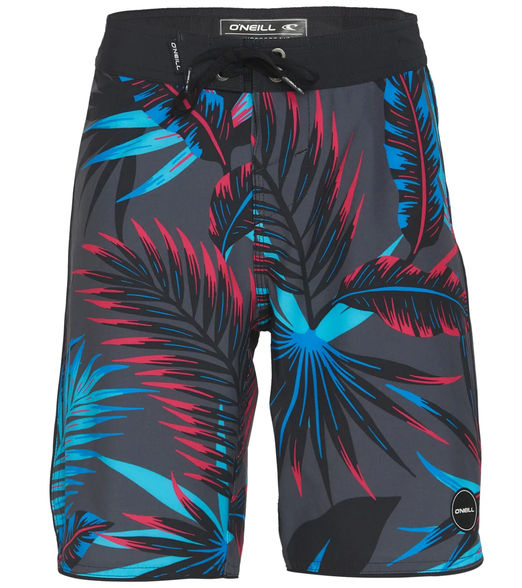 O'Neill Boys' Hyperfreak Tropic Shadow Board Shorts (Big Kid)