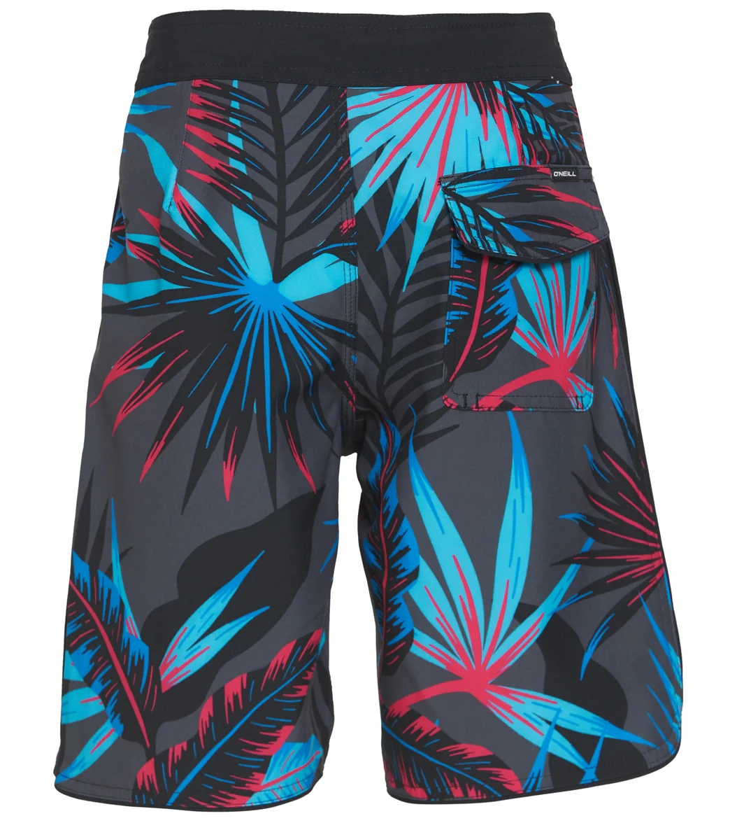 O'Neill Boys' Hyperfreak Tropic Shadow Board Shorts (Big Kid) - Image 2