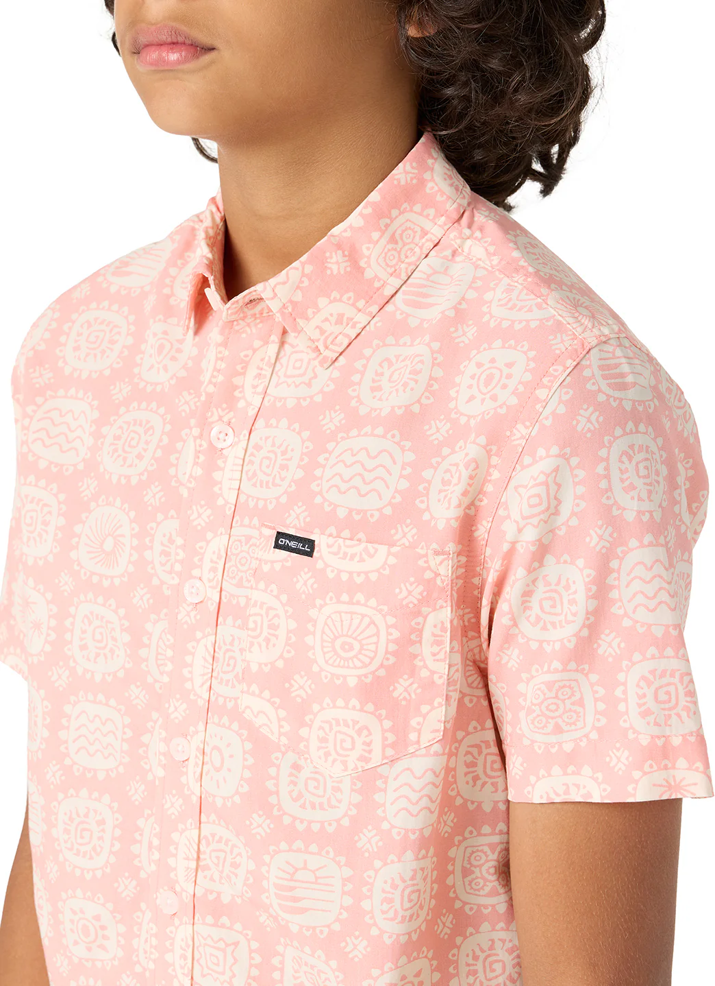 O'Neill Boys' Oasis Eco Short Sleeve Button Down Shirt (Big Big) - Image 11