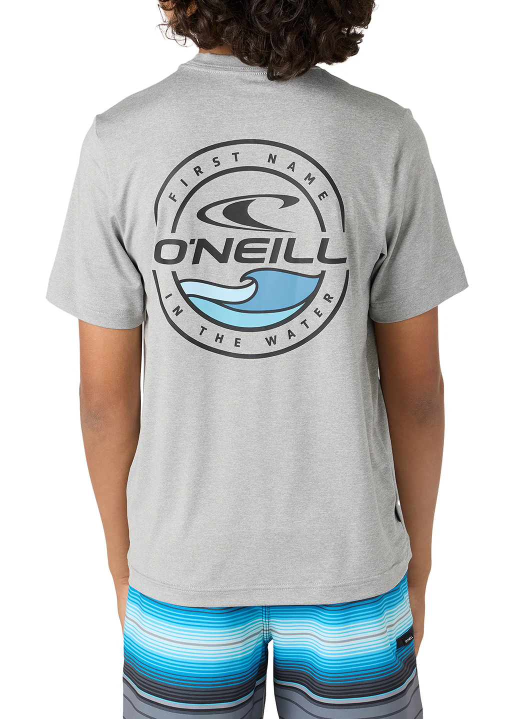 O'Neill Boys' Trvlr UPF 50+ Peak Short Sleeve Rash Guard (Big Kid) - Image 4