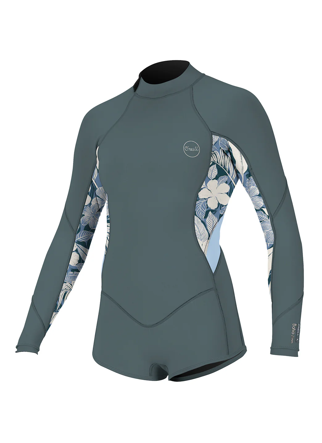 O'Neill Girls' 2/1MM Bahia Back Zip Springsuit Wetsuit