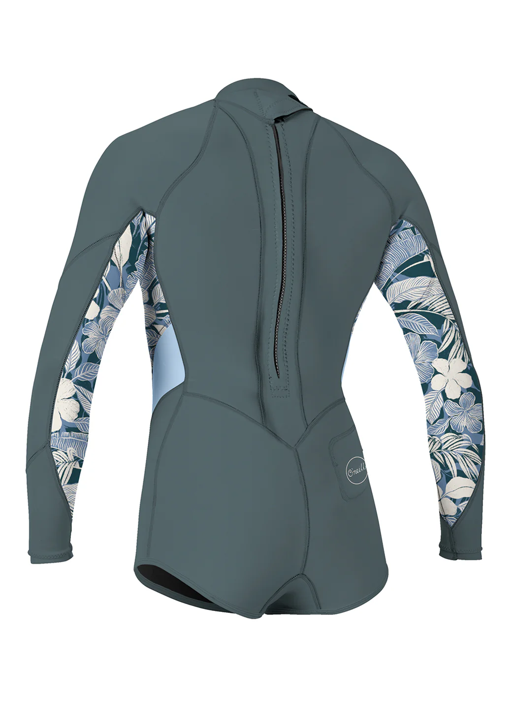 O'Neill Girls' 2/1MM Bahia Back Zip Springsuit Wetsuit - Image 3