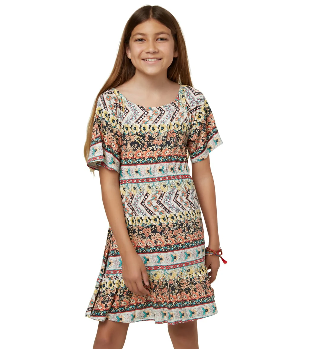 O'Neill Girls' Betsie Cap Sleeve Dress - Image 7