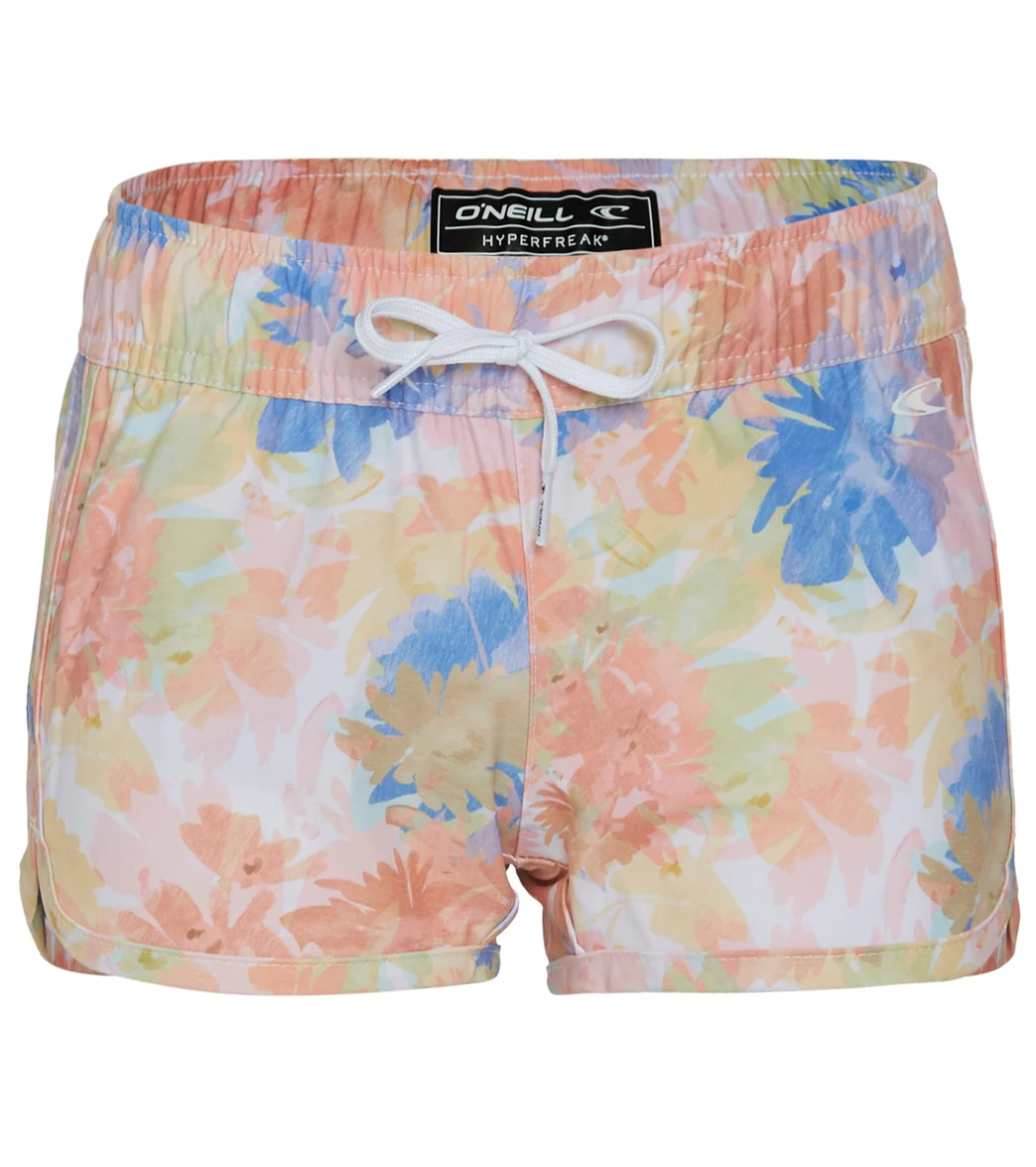 O'Neill Girls' Lane Printed Stretch 2" Board Shorts (Big Kid) - Image 9