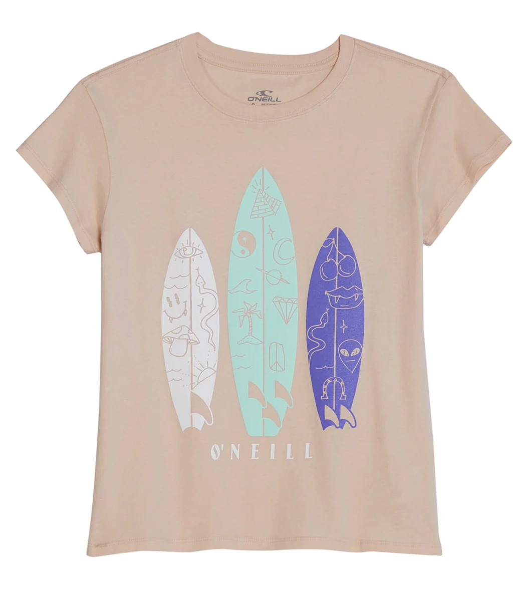 O'Neill Girls' Sketchy Shred Tee (Big Kid)