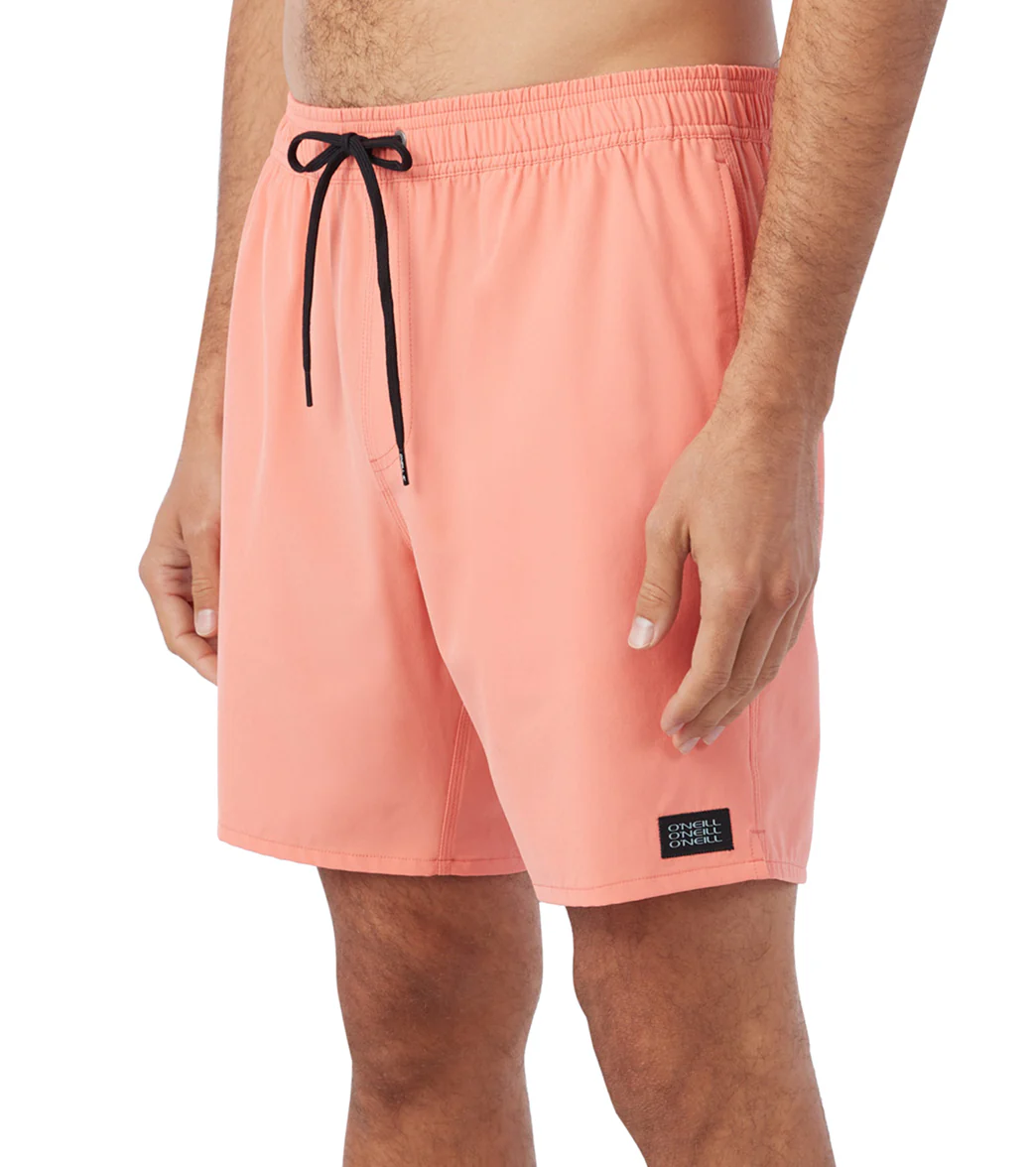 O'Neill Men's 17" Lennox Hermosa Solid Swim Trunks - Image 11