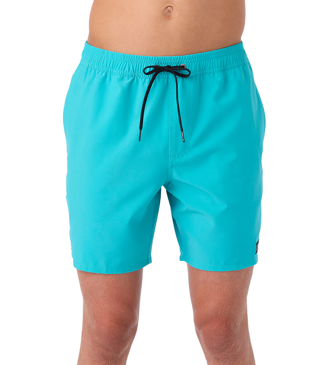 O'Neill Men's 17" Lennox Hermosa Solid Swim Trunks - Image 3
