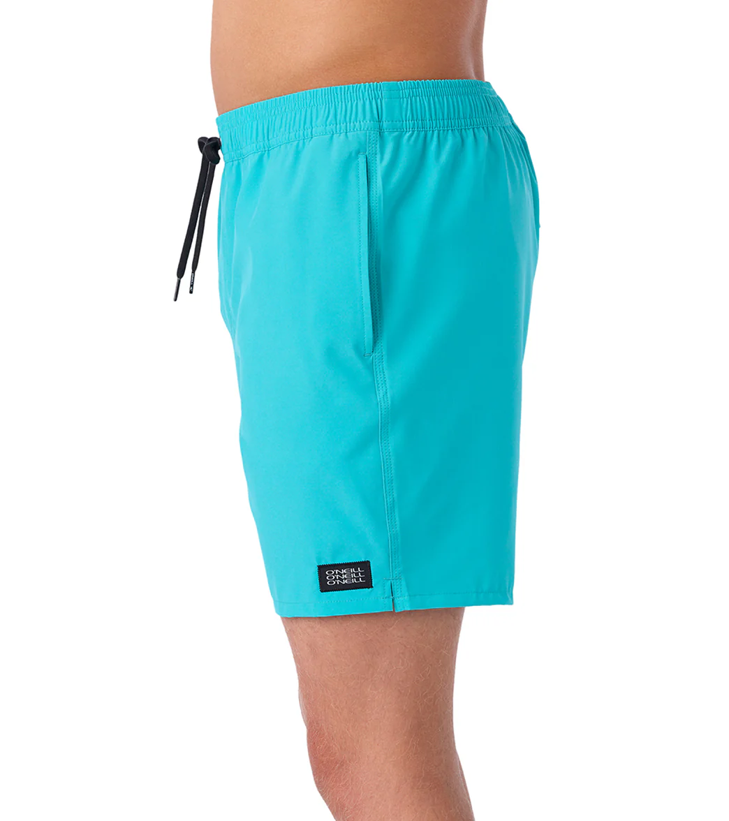 O'Neill Men's 17" Lennox Hermosa Solid Swim Trunks - Image 4