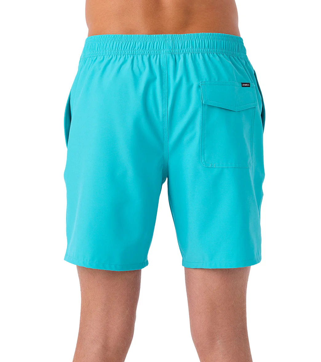O'Neill Men's 17" Lennox Hermosa Solid Swim Trunks - Image 5