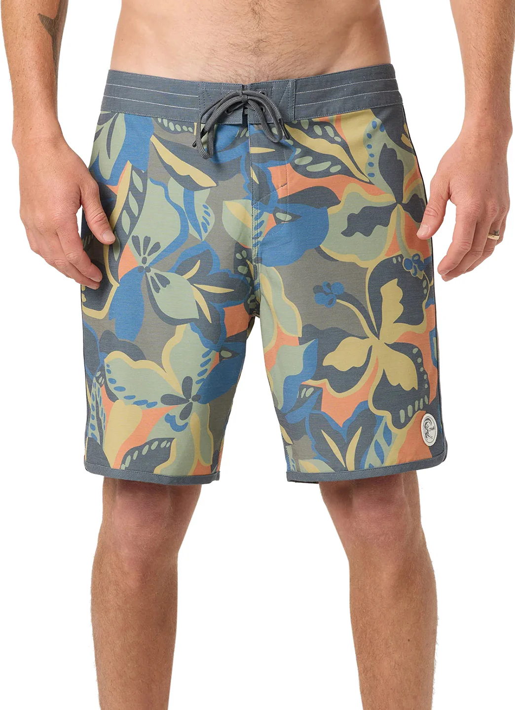 O'Neill Men's 18" OG Print Scallop Board Shorts - Image 2