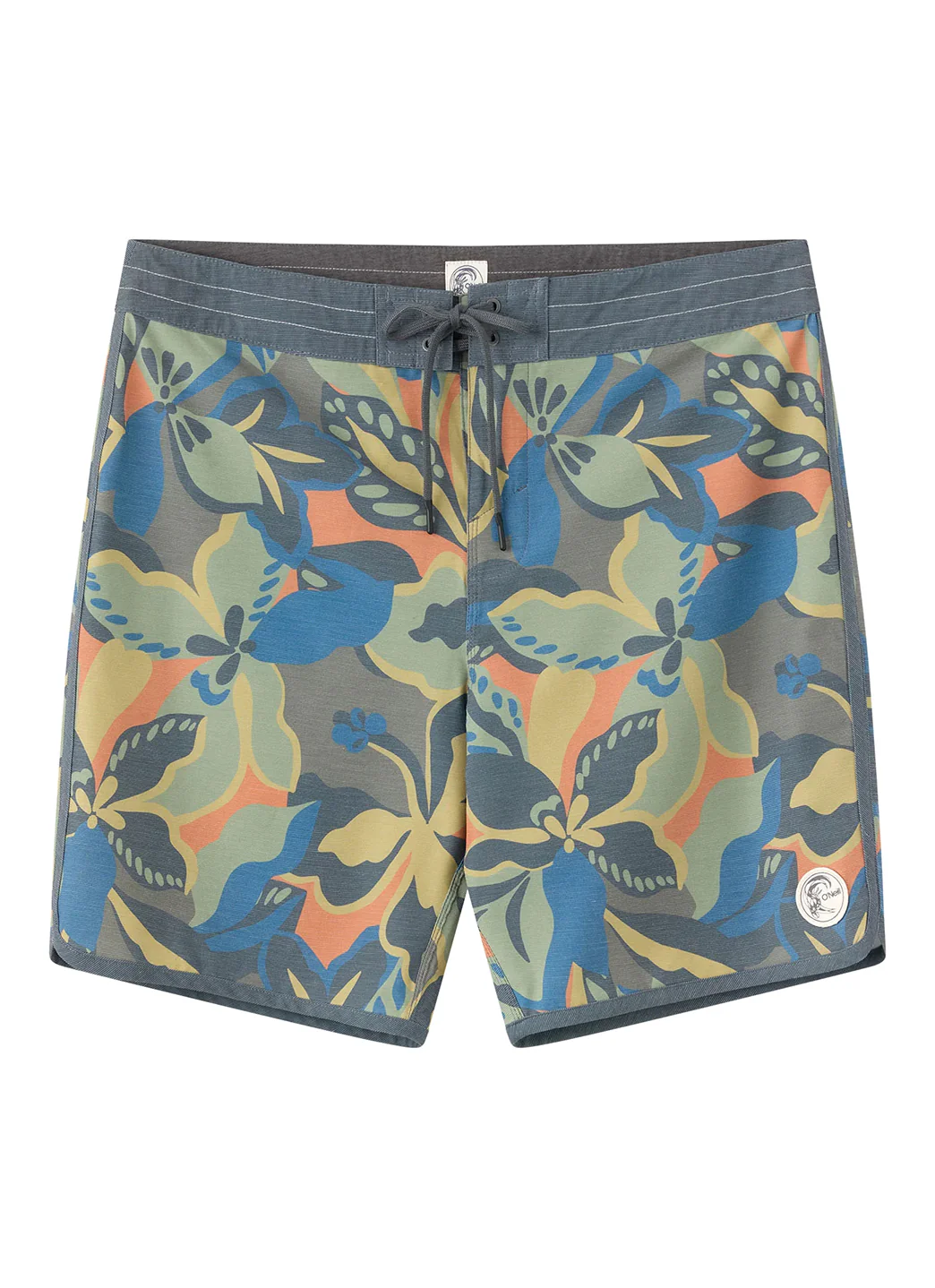 O'Neill Men's 18" OG Print Scallop Board Shorts - Image 7