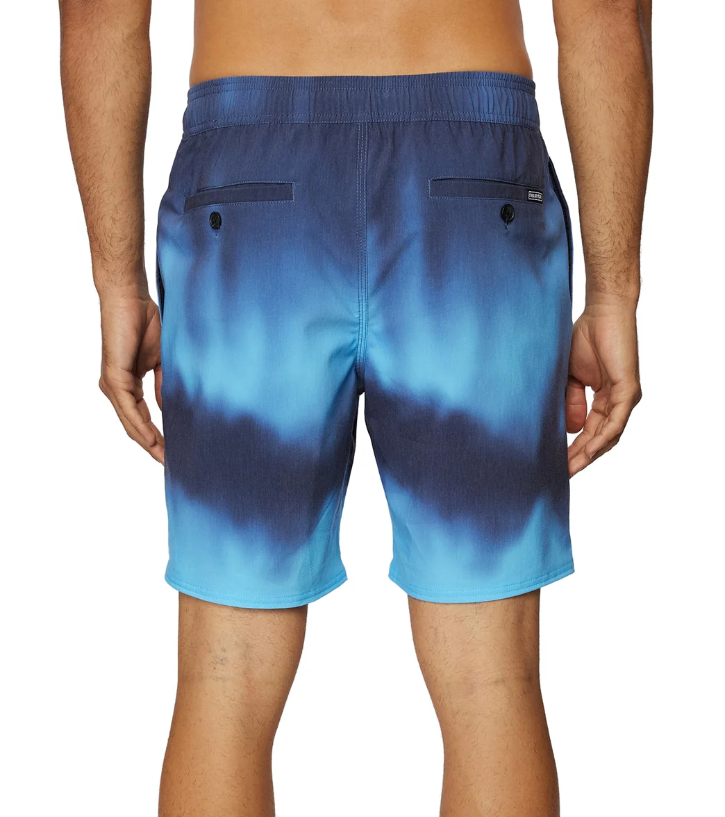 O'Neill Men's 18" Stockton Print Hybrid Swim Trunks - Image 11