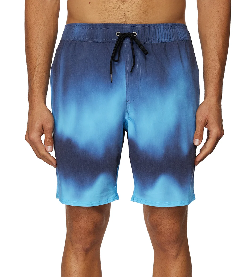 O'Neill Men's 18" Stockton Print Hybrid Swim Trunks - Image 15